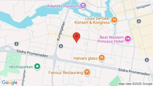 Lägenheter att hyra i Norrköping - kort over placeringen