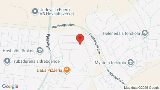 Lägenheter att hyra i Uddevalla - kort over placeringen