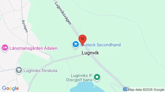 Lägenheter att hyra i Kramfors - kort over placeringen