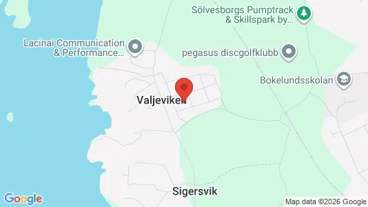 Lägenheter att hyra i Sölvesborg - kort over placeringen