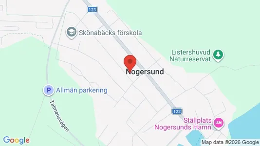 Lägenheter att hyra i Sölvesborg - kort over placeringen