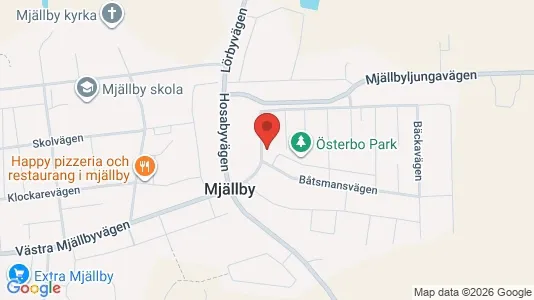Lägenheter att hyra i Sölvesborg - kort over placeringen
