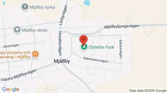 Lägenheter att hyra i Sölvesborg - kort over placeringen