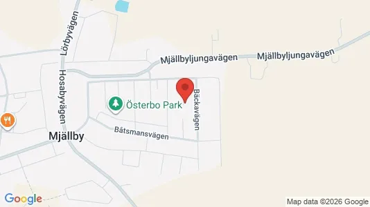 Lägenheter att hyra i Sölvesborg - kort over placeringen