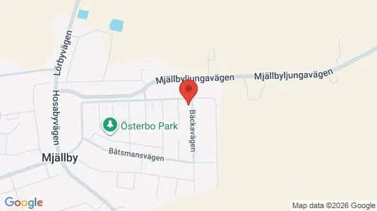Lägenheter att hyra i Sölvesborg - kort over placeringen
