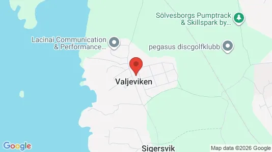 Lägenheter att hyra i Sölvesborg - kort over placeringen