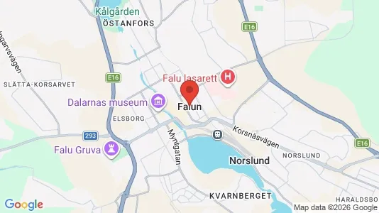 Rum att hyra i Falun - Bild från Google Street View