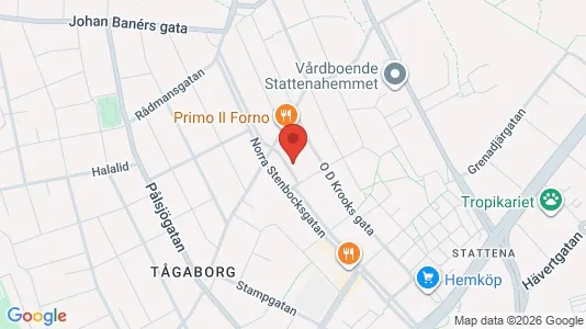 Lägenheter att hyra i Helsingborg - kort over placeringen