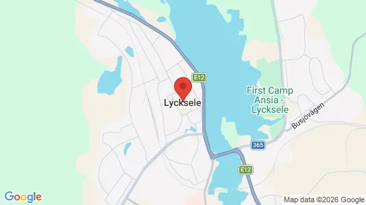 Lägenheter att hyra i Lycksele - Bild från Google Street View