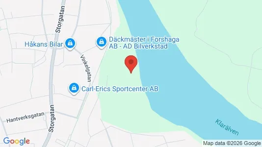 Lägenheter att hyra i Forshaga - kort over placeringen