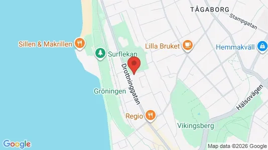 Lägenheter att hyra i Helsingborg - kort over placeringen
