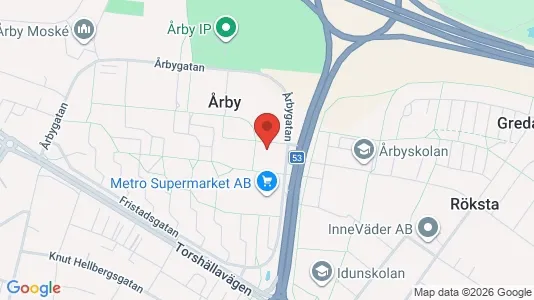 Lägenheter att hyra i Eskilstuna - kort over placeringen