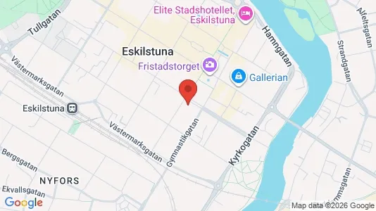 Lägenheter att hyra i Eskilstuna - kort over placeringen