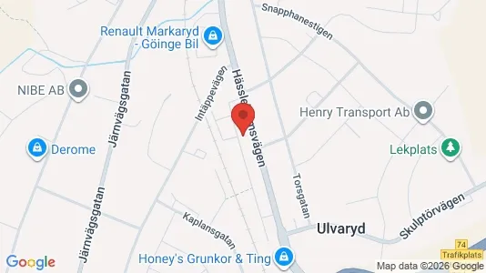 Lägenheter att hyra i Markaryd - Bild från Google Street View