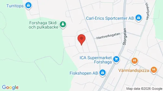 Lägenheter att hyra i Forshaga - Bild från Google Street View
