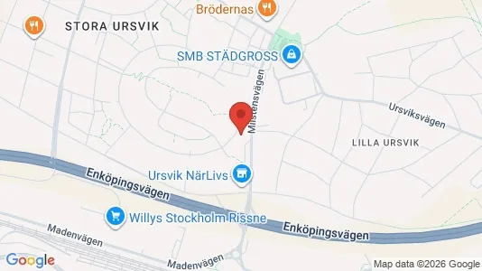 Lägenheter att hyra i Område ej specificerat - kort over placeringen