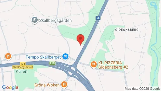 Lägenheter att hyra i Västerås - kort over placeringen