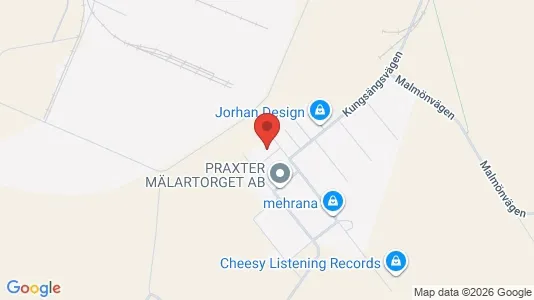 Lägenheter att hyra i Köping - kort over placeringen