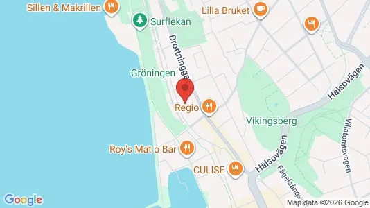 Lägenheter att hyra i Helsingborg - kort over placeringen