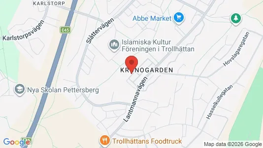 Lägenheter att hyra i Trollhättan - Bild från Google Street View