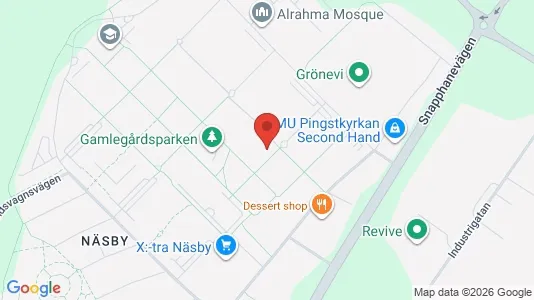 Lägenheter att hyra i Kristianstad - kort over placeringen