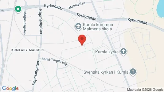 Lägenheter att hyra i Kumla - kort over placeringen