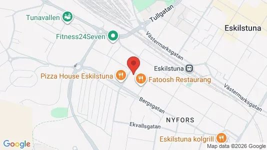 Lägenheter att hyra i Eskilstuna - kort over placeringen