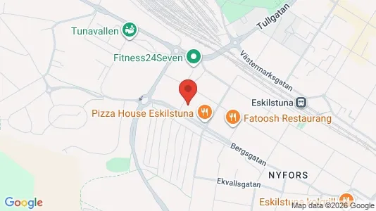Lägenheter att hyra i Eskilstuna - kort over placeringen