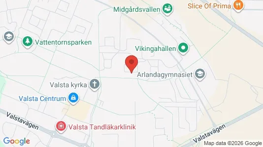 Rum att hyra i Sigtuna - kort over placeringen
