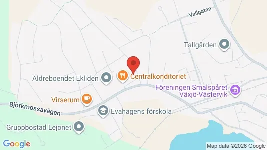 Lägenheter att hyra i Hultsfred - kort over placeringen