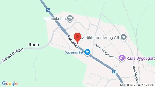 Lägenheter att hyra i Högsby - Bild från Google Street View
