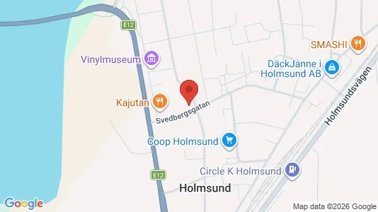 Lägenheter att hyra i Umeå - kort over placeringen