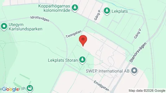 Lägenheter att hyra i Landskrona - kort over placeringen