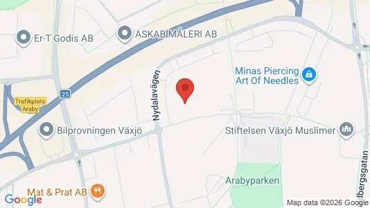 Lägenheter att hyra i Växjö - Bild från Google Street View
