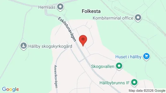 Lägenheter att hyra i Eskilstuna - kort over placeringen