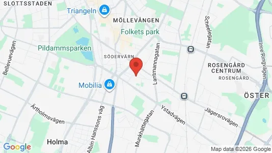Lägenheter att hyra i Sofielund - kort over placeringen