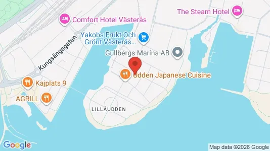 Lägenheter att hyra i Västerås - kort over placeringen