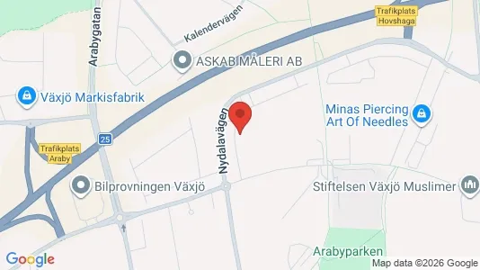 Lägenheter att hyra i Växjö - Bild från Google Street View