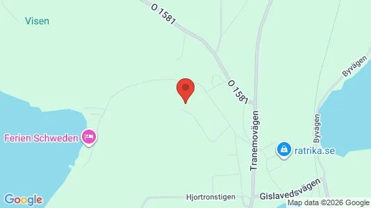 Lägenheter att hyra i Tranemo - kort over placeringen