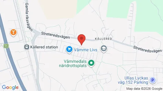 Lägenheter att hyra i Mölndal - kort over placeringen