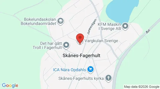 Lägenheter att hyra i Örkelljunga - kort over placeringen