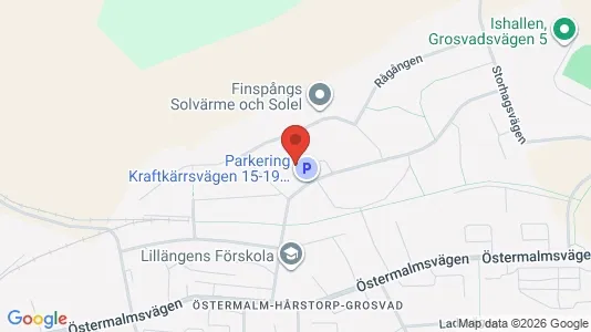 Lägenheter att hyra i Finspång - kort over placeringen