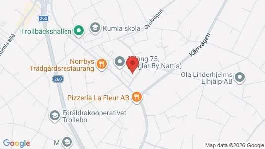 Lägenheter att hyra i Tyresö - kort over placeringen