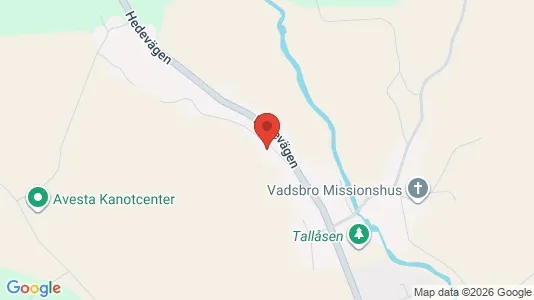 Lägenheter att hyra i Avesta - kort over placeringen