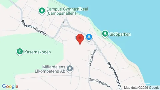 Lägenheter att hyra i Strängnäs - kort over placeringen