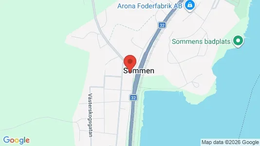 Lägenheter att hyra i Tranås - kort over placeringen