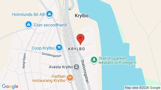 Lägenheter att hyra i Avesta - kort over placeringen