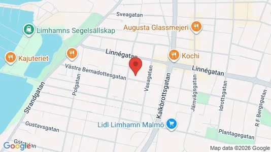 Lägenheter att hyra i Limhamn/Bunkeflo - kort over placeringen