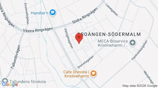 Lägenheter att hyra i Kristinehamn - kort over placeringen