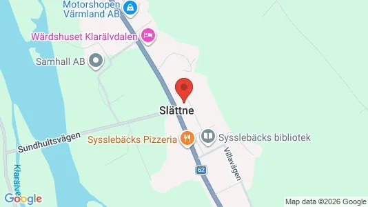 Lägenheter att hyra i Torsby - kort over placeringen